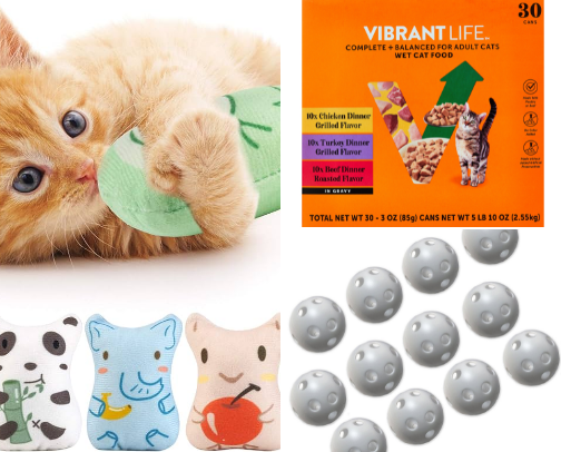 Cat stuff cover photo collage