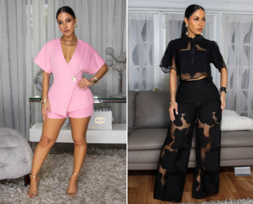 Valentines Day outfit cover photo collage