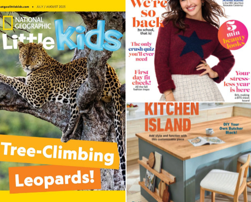 Magnificent Magazines cover photo collage