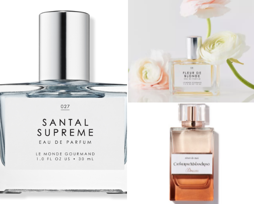 Favorite perfumes cover photo collage