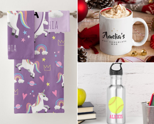 Personalized gifts for kids cover photo collage