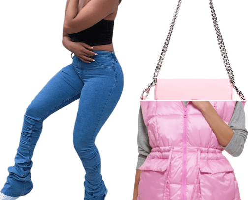 Fashion cover photo collage