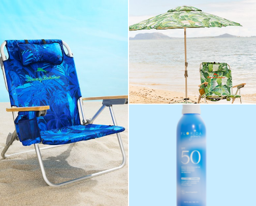 Beach Day Essentials cover photo collage