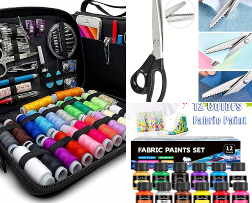 Fashion designer essentials cover photo collage