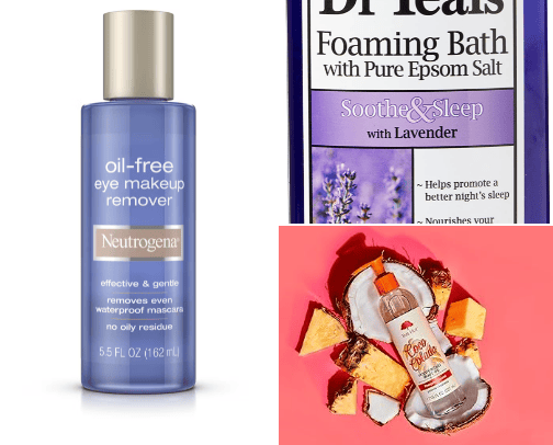 my skincare and makeup routine cover photo collage