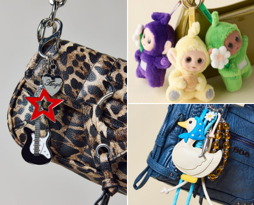 Princess Charming: Personalize Your Bag With These Adorable Charms & Keychains cover photo collage