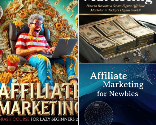 📚Best Books For Online Earnings - 2025💸 cover photo collage