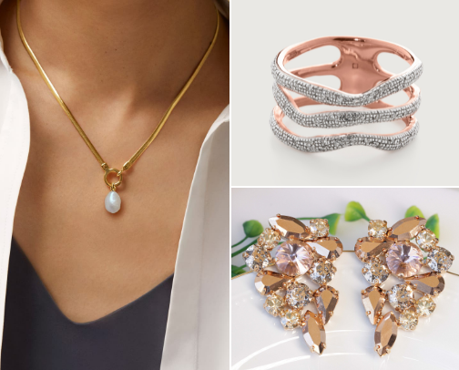 ✨ Best Jewelry for Women | Elegant, Trendy & Everyday Pieces cover photo collage