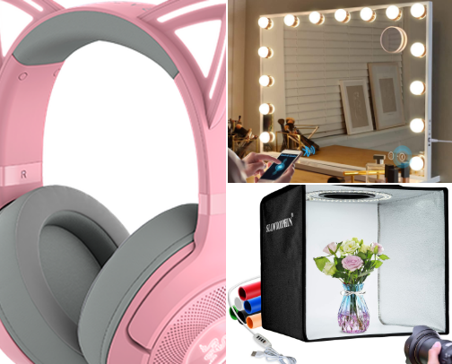 Content creation things I use and love!! cover photo collage