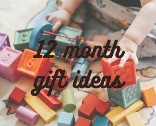 12 month gift ideas 💙 cover photo collage