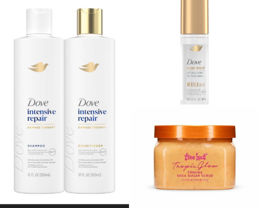 Self care shower favorites cover photo collage