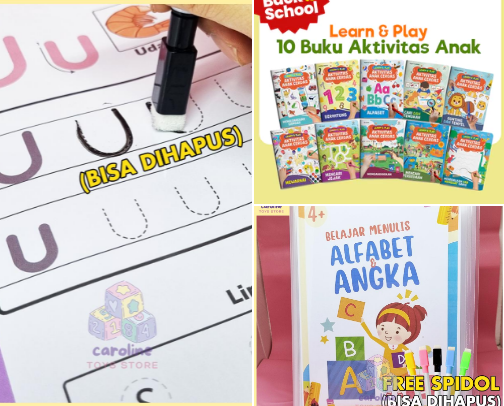 Activity Books and Storybooks for Kids – Fun Learning Starts Here! cover photo collage