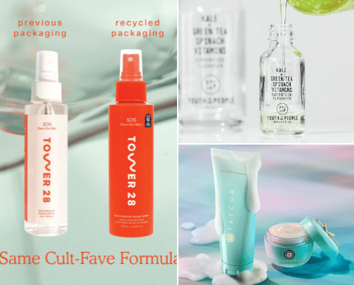 Skin care savers cover photo collage