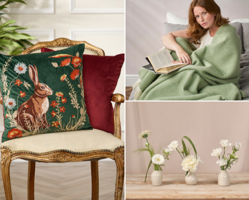 The Sleepy Burrow: Spring Equinox Home cover photo collage