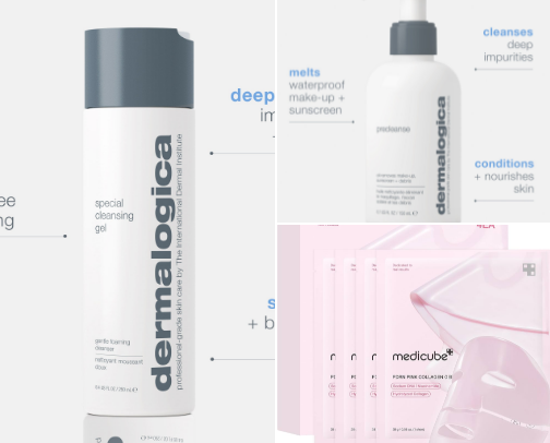 Skincare for the people that care about their skin cover photo collage