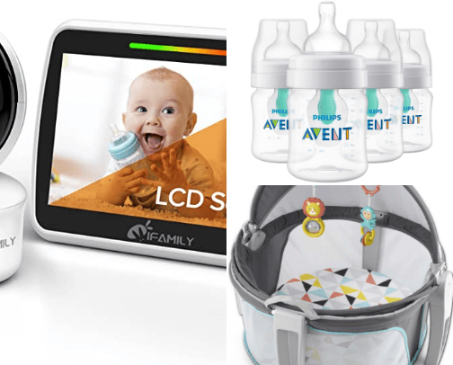 baby stuff cover photo collage