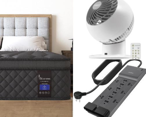 Dorm Room Essentials cover photo collage