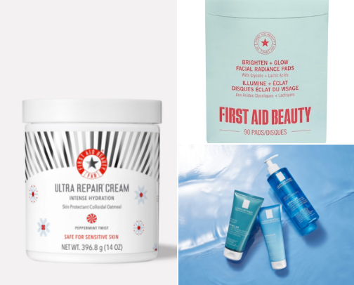 Dry Winter Skincare Faves cover photo collage