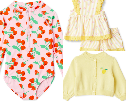 Little Girls Clothing cover photo collage