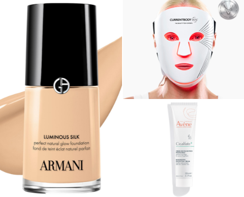 Beauty products I love cover photo collage