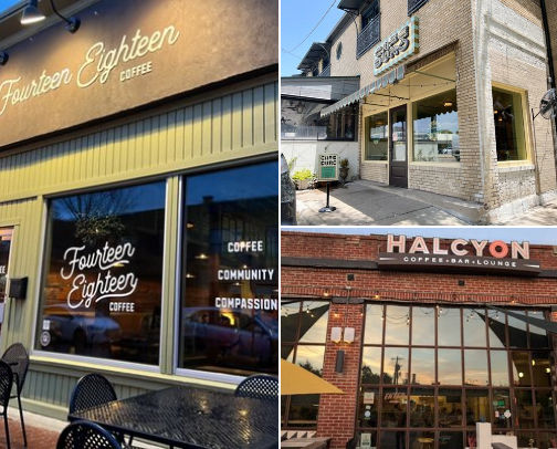 Best Dallas, TX Coffee Spots cover photo collage