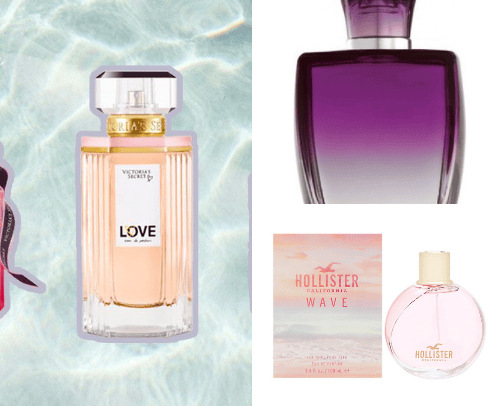 Perfumes I love cover photo collage