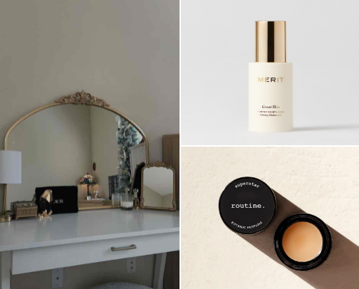 a peak into my bathroom vanity cover photo collage