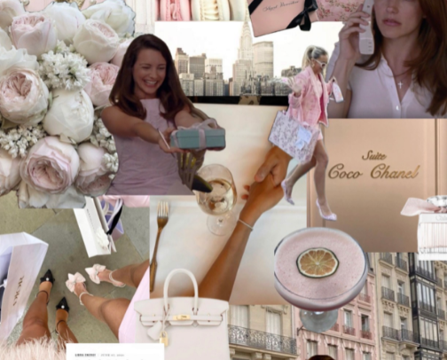POV: You want to smell like Charlotte York cover photo collage