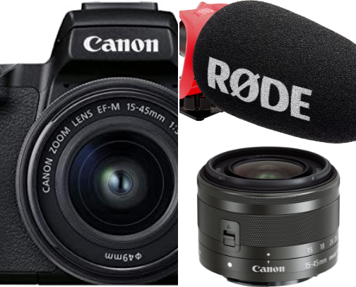 My Camera Tech and Accessories cover photo collage