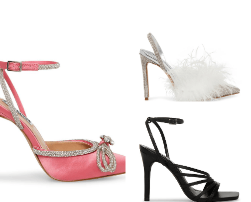 Shoes and heels cover photo collage