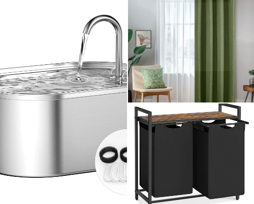 My favorite home essentials cover photo collage