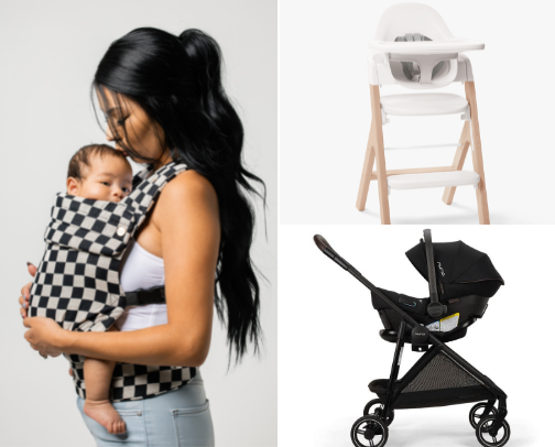 Baby staples for the minimalist parent cover photo collage