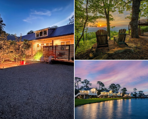 16 Places I'd Stay for My First Trip to Alabama | VRBO Rentals cover photo collage