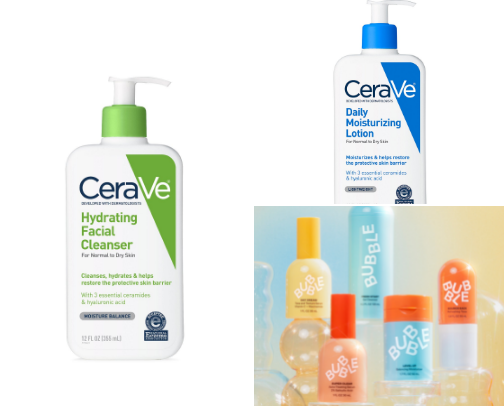 My fav skincare items! cover photo collage