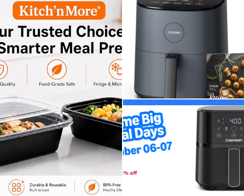 High Protein Meal Prep cover photo collage
