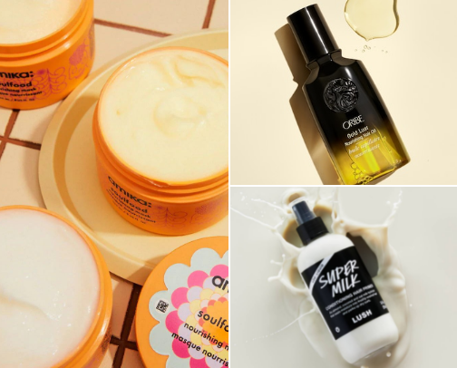 all the best hair care products cover photo collage