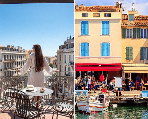 Spend your summer in FRANCE cover photo collage