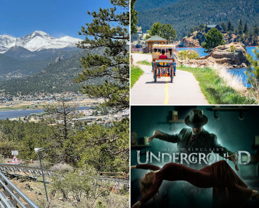 Beyond the Park: Fun Things to Do in Estes Park Outside of Rocky Mountain National Park cover photo collage
