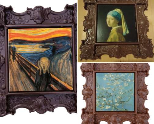 Unique Chocolate gifts cover photo collage