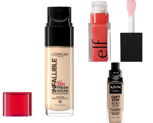 Makeup cover photo collage