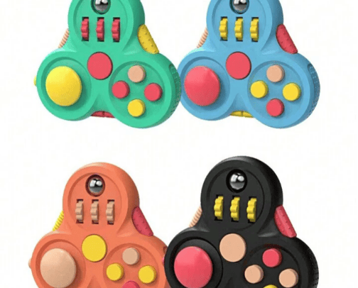 Sensory toys and must have toys for kids cover photo collage