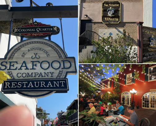 Exploring St. Augustine cover photo collage
