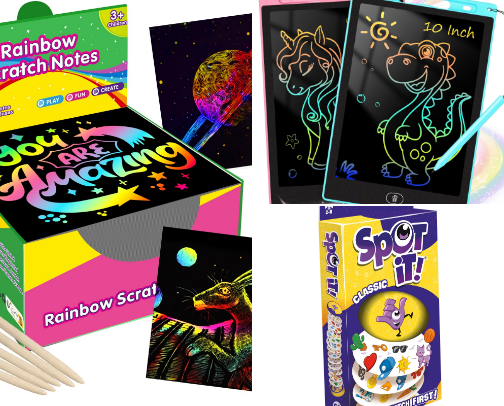 Kids Stocking Stuffers Under $10 cover photo collage