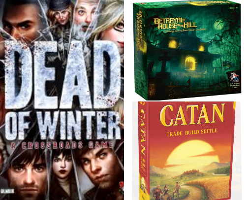 Board and Tabletop Games cover photo collage