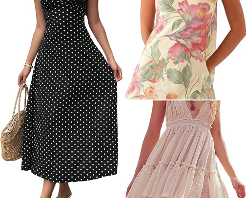 amazon fashion favs 🌷🫧 cover photo collage