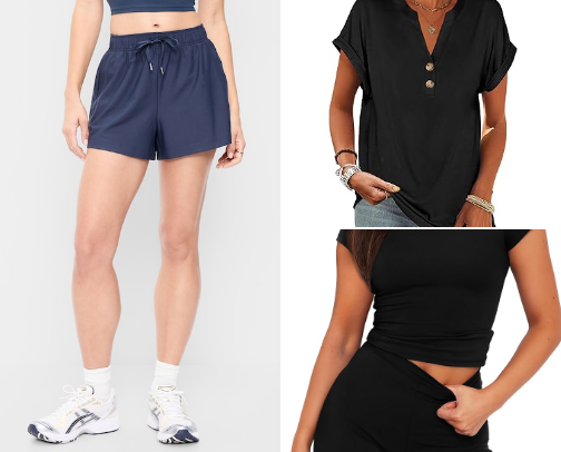 Spring clothing cover photo collage