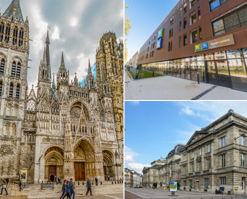 Hotel stays for an easygoing getaway, Art, History, Wandering & Places I Enjoyed Staying Rouen, France cover photo collage