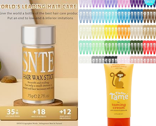 Hair products we love (from a girl mama) cover photo collage