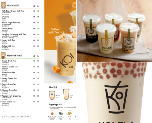 Bubble tea is life cover photo collage