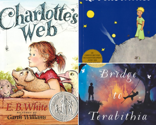 Literary Fiction for Middle Grade Readers cover photo collage